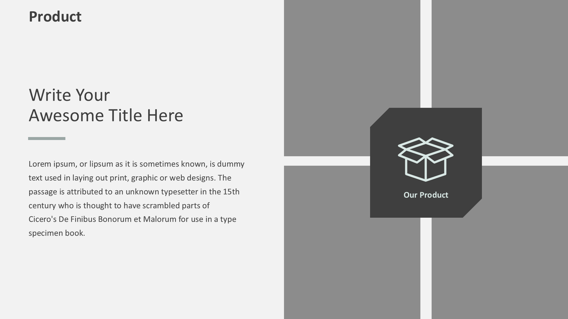 Corporate Strategy Green slide 8